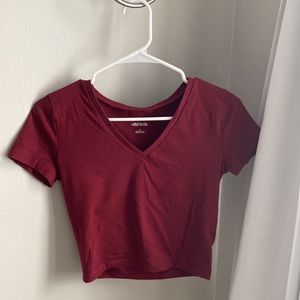 Wild Fable Maroon Crop Top - NWOT